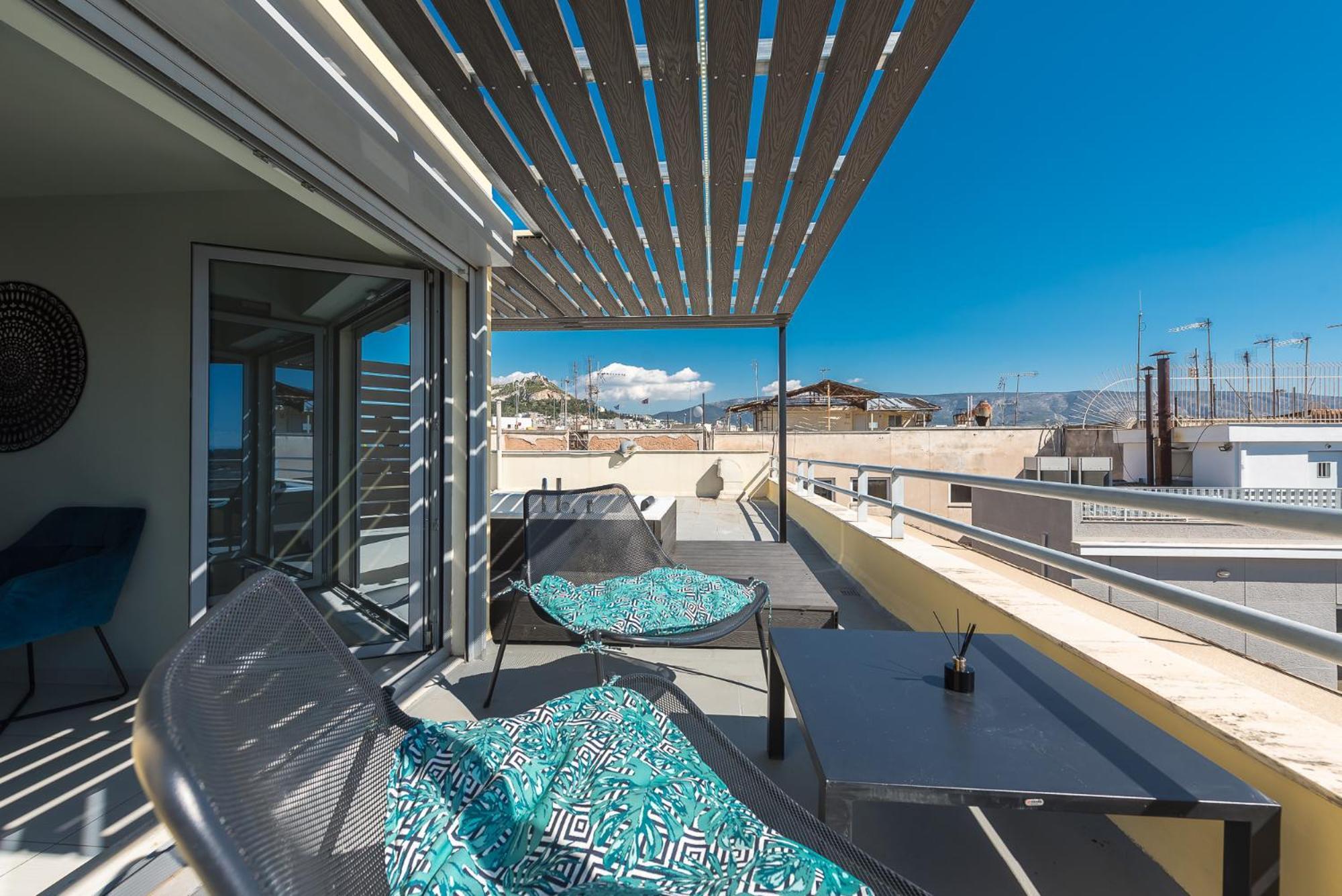 Acropolis View Mini Sky Suite & Hot Tub أثينا المظهر الخارجي الصورة