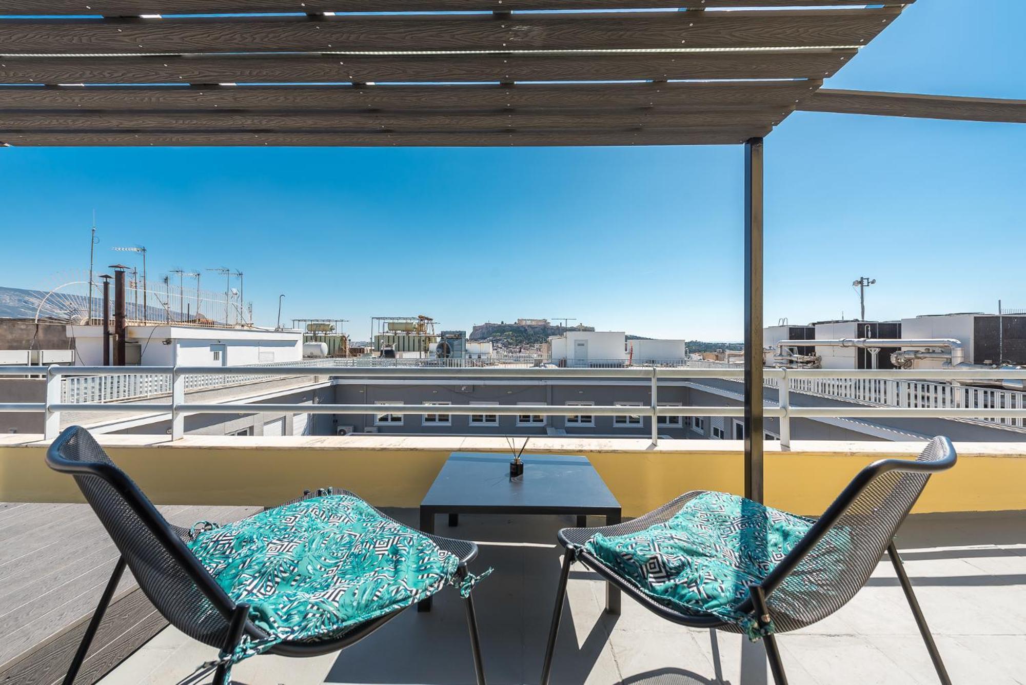 Acropolis View Mini Sky Suite & Hot Tub أثينا المظهر الخارجي الصورة